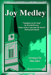Joy Medley SAB choral sheet music cover
